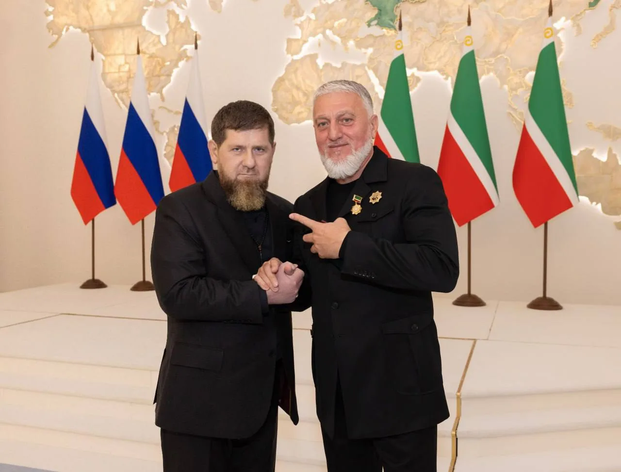 От имени депутатов Государственной Думы, сенаторов Российской Федерации от Чеченской Республики и от