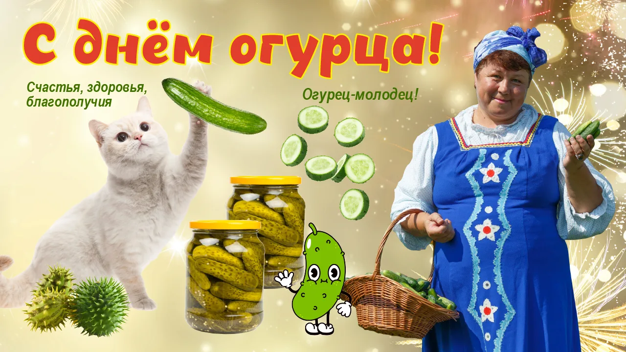 🥒 С Днем огурца!
