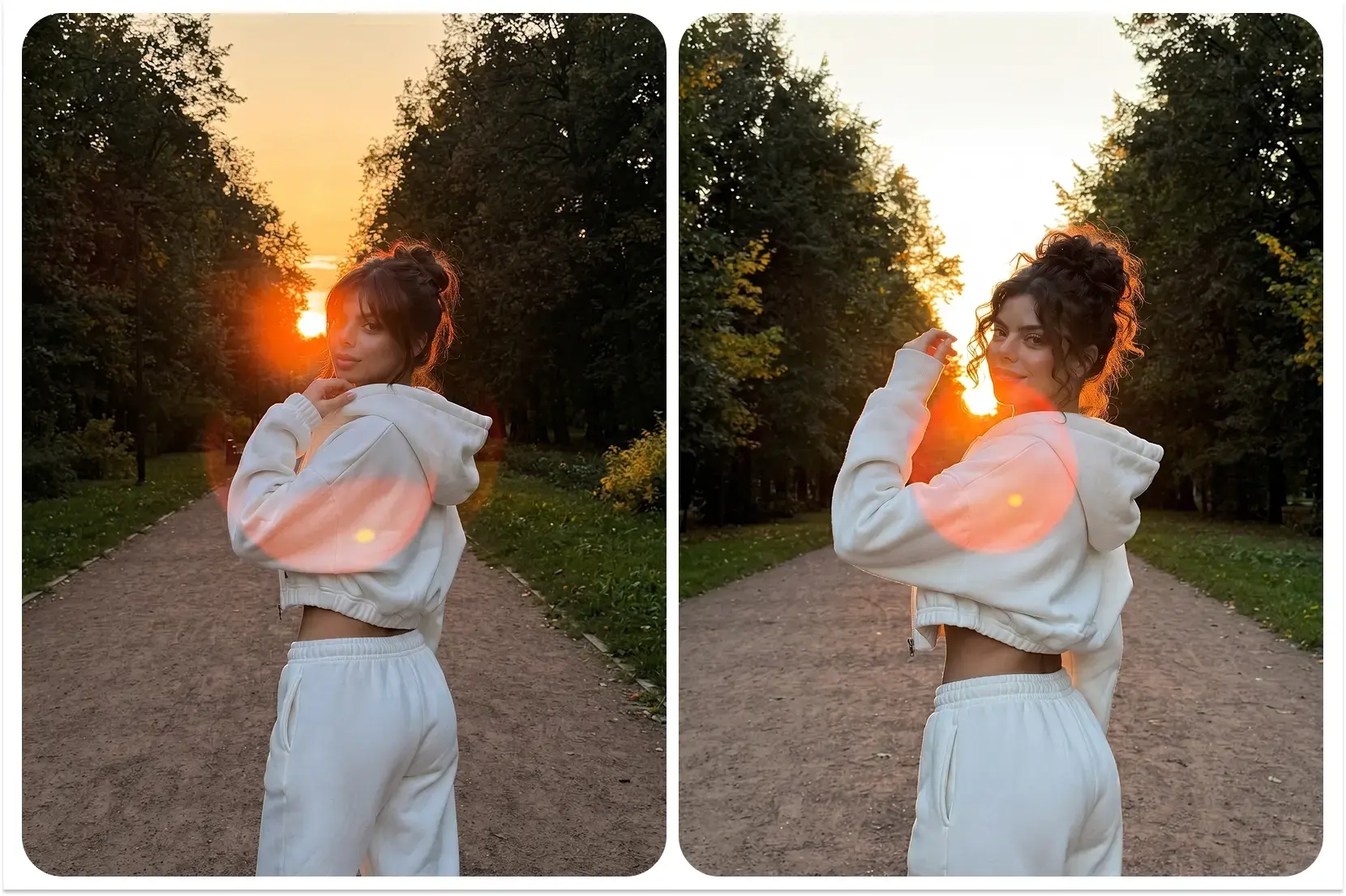🌅 Аллея на закате

1️⃣ Заходим в PRO режим
 или @id507704808707_bot
2️⃣ Выберите нейросеть Nano Ban