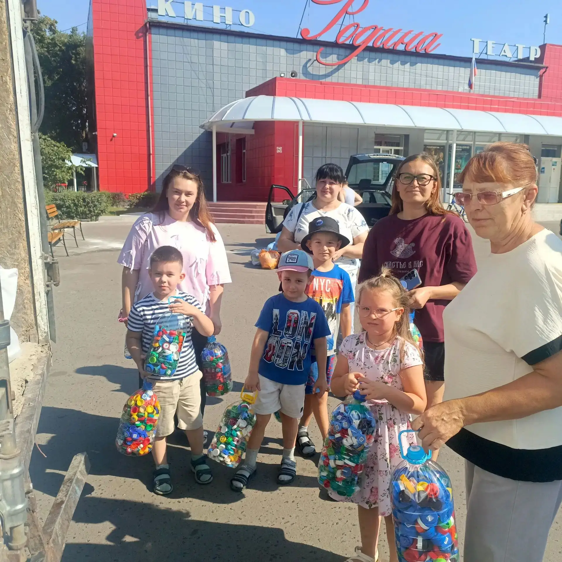 Сегодня  мы сделали доброе дело👍.