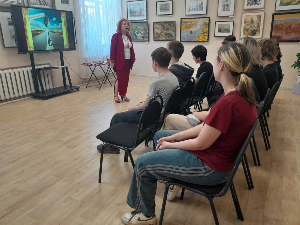 ✅В Кораблинском краеведческом музее для воспитанников трудового лагеря (МОУ Кораблинска...