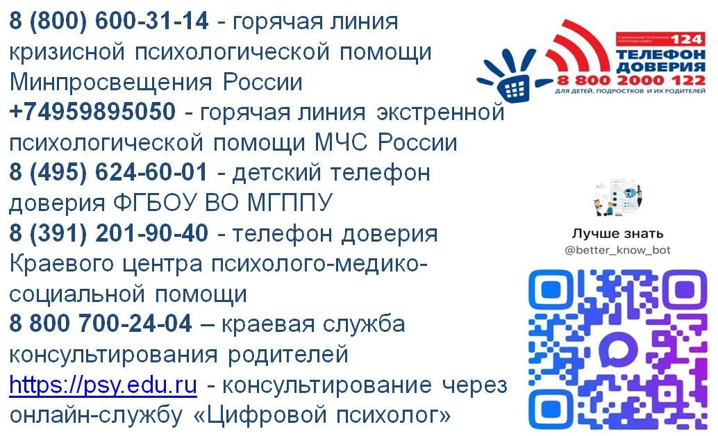 Психологическая помощь детям и родителям