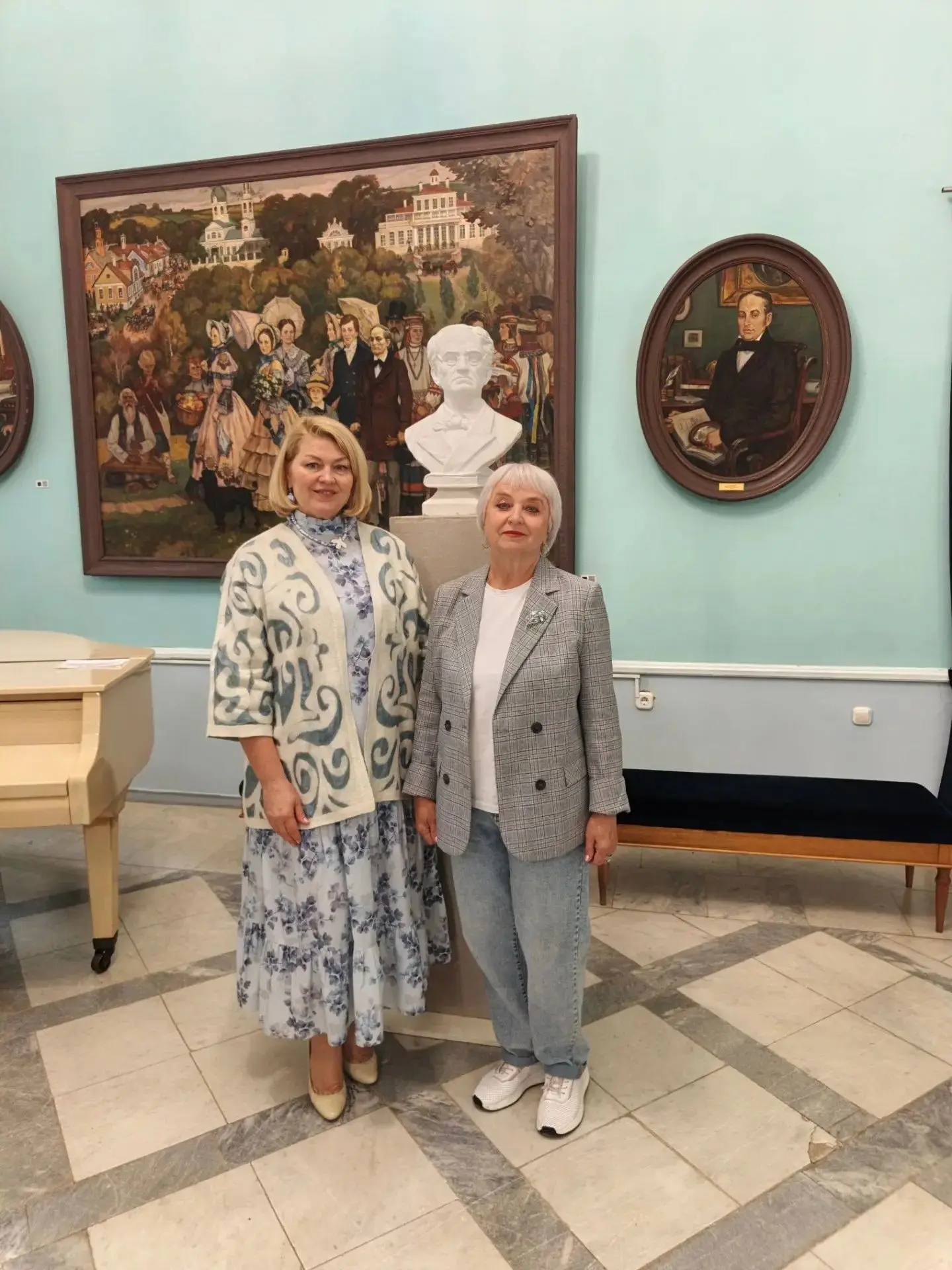 Бюст Федора Ивановича Тютчева - в подарок музею-заповеднику