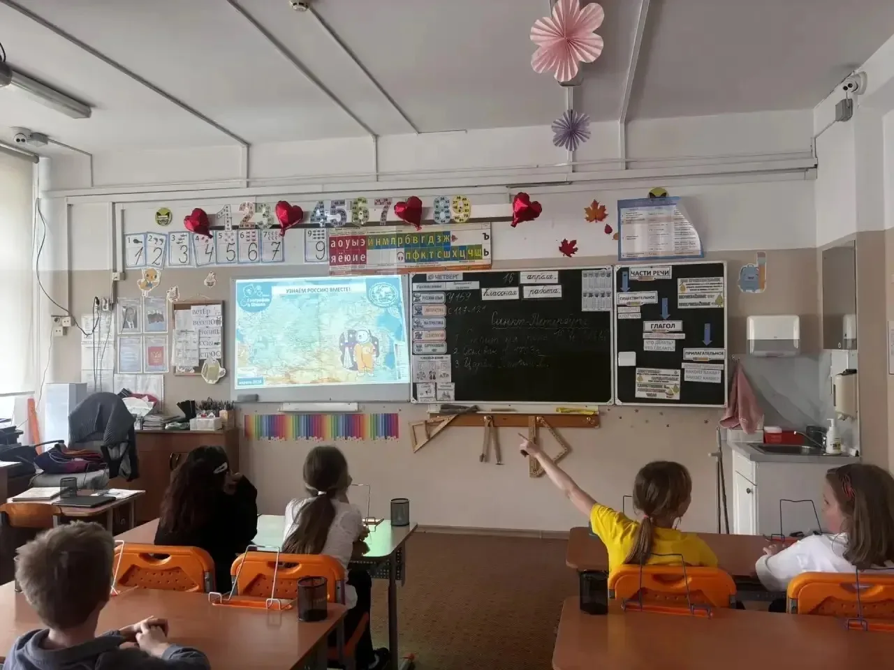 🌏ДЕНЬ ГЕОГРАФИИ🌏  🎓В нашей #ШколаТропарево  прошло Всероссийское просветительское мероприятие Русско