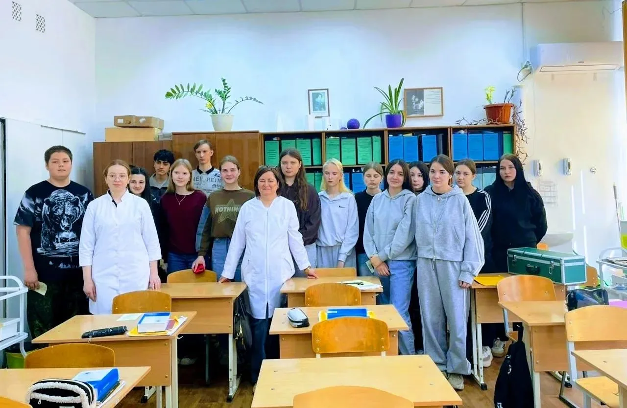 ✅В медицинском колледже станицы Кущевской прошел традиционный день открытых дверей. 🧑‍⚕Школьников по