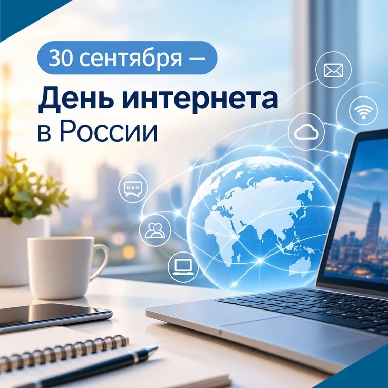 🌐 30 сентября — День интернета в России