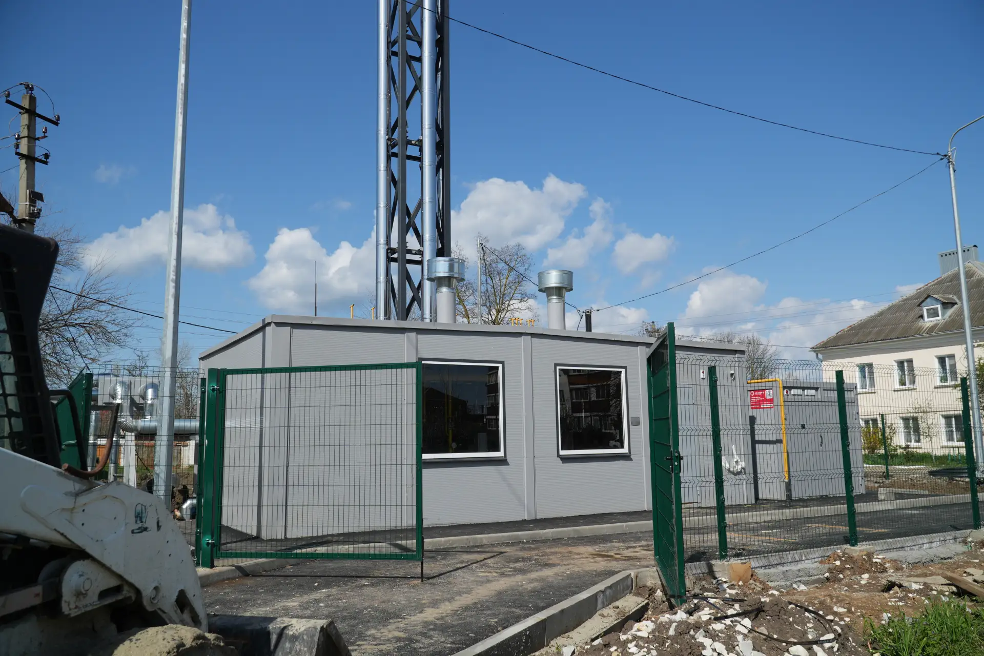 Завершение строительства котельной
