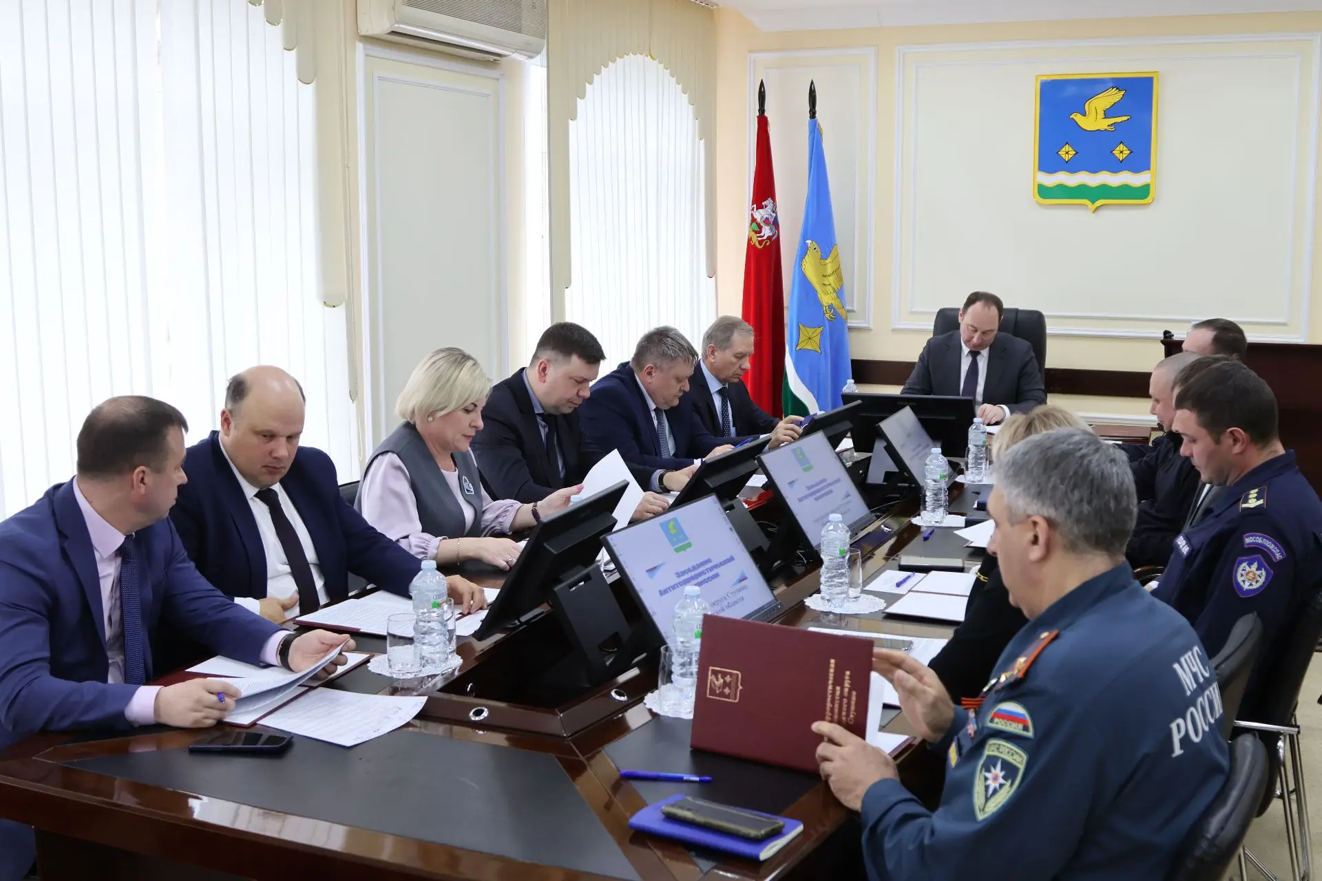 📢 В предстоящие праздники меры безопасности будут усилены   Заседание Антитеррористической комиссии 