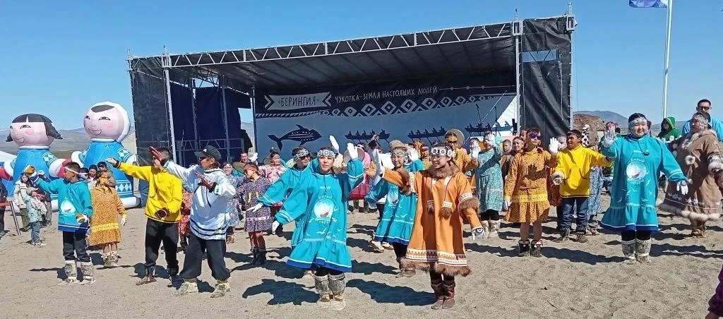 ✅ Итоги фестиваля фольклорных коллективов «Берингов мост - мост дружбы»

🛶 В рамках регаты на кожан