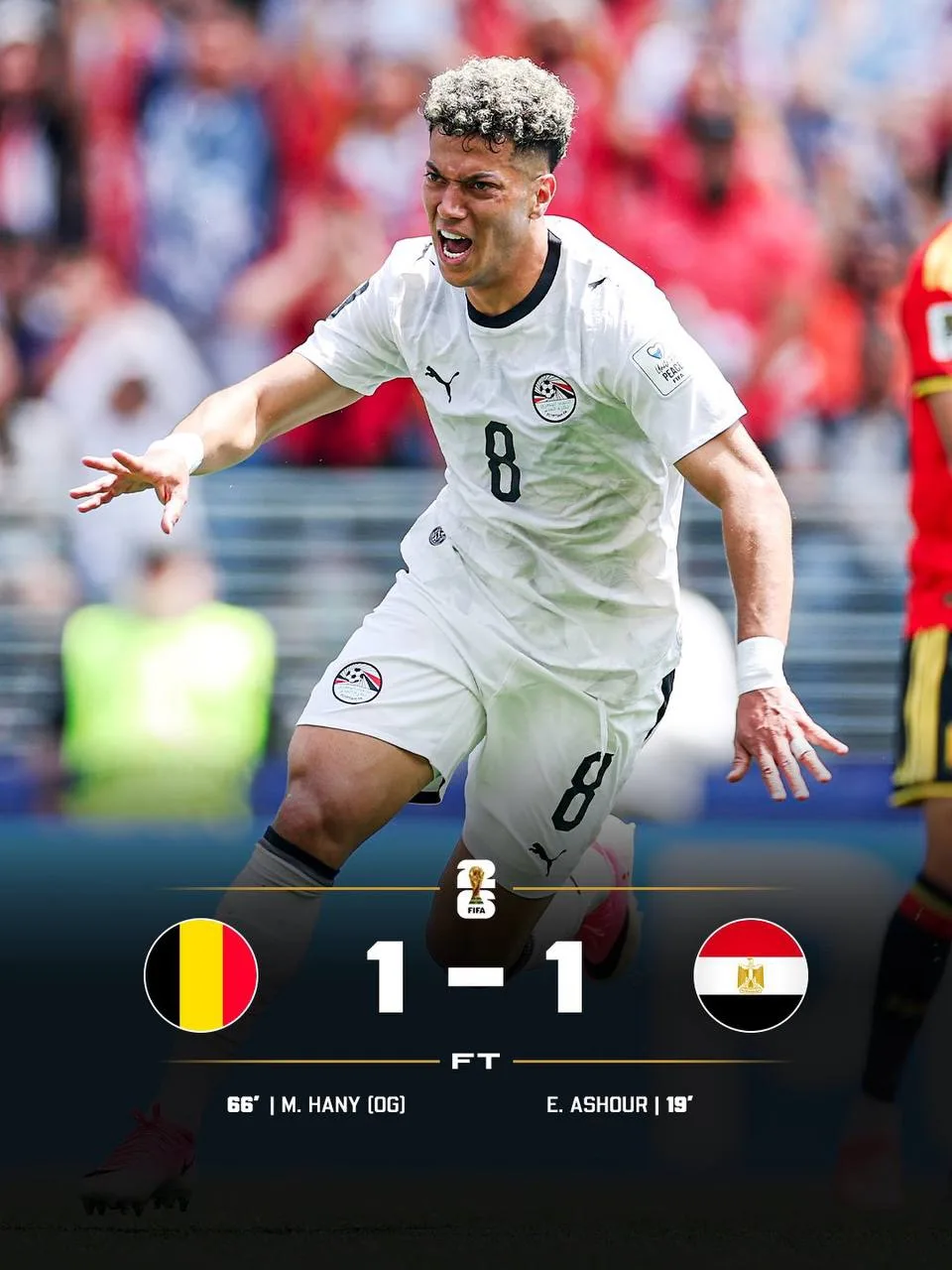 🇧🇪 Бельгия 1-1 Египет  🇪🇬

Хамза вышел на 76-й минуте. Оценка - 6.7

@fcbarcelona