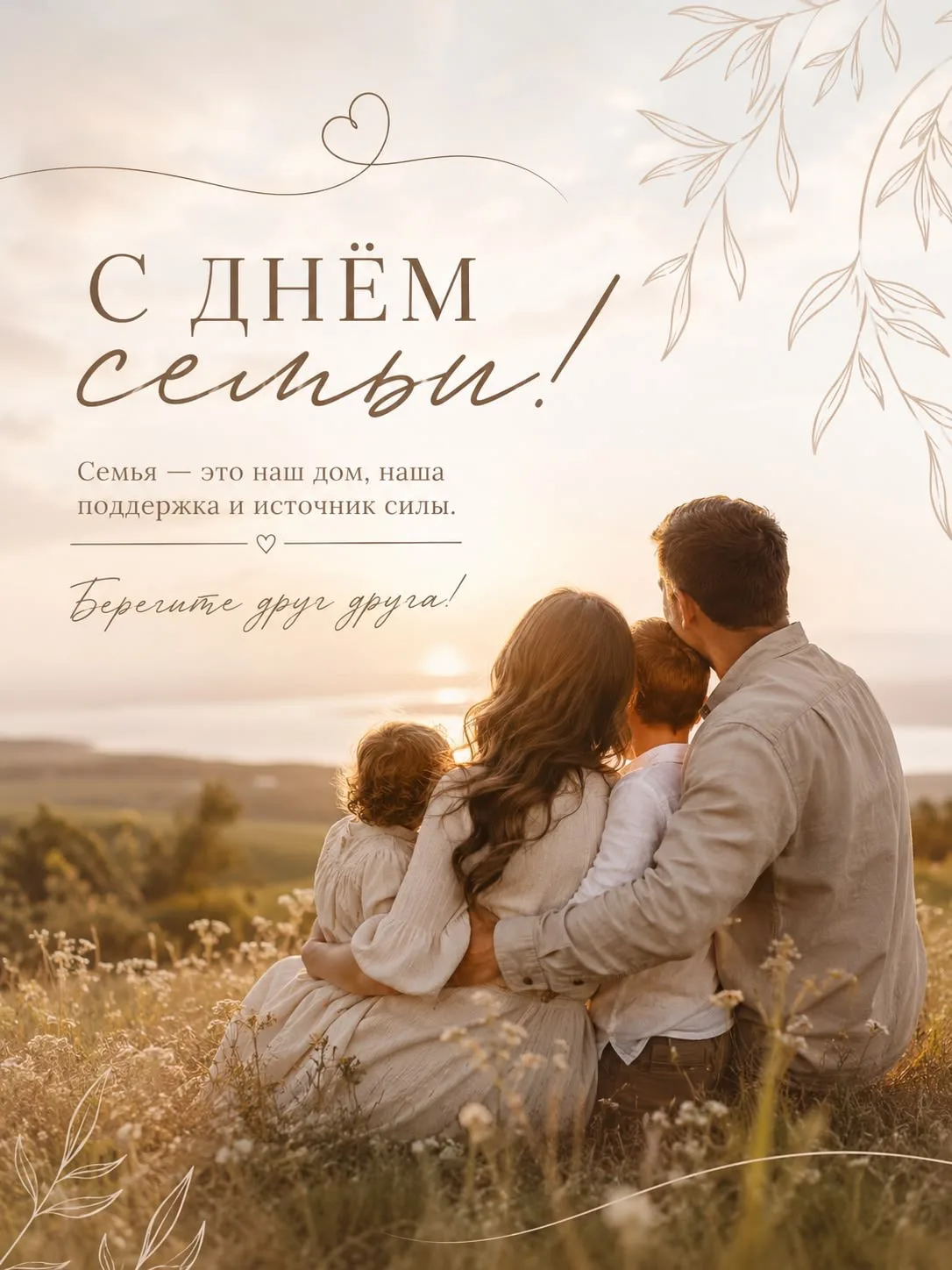 Сегодня — День семьи, любви и верности! 🌺
В этот день вспоминают Петра и Февронию — супругов, котор