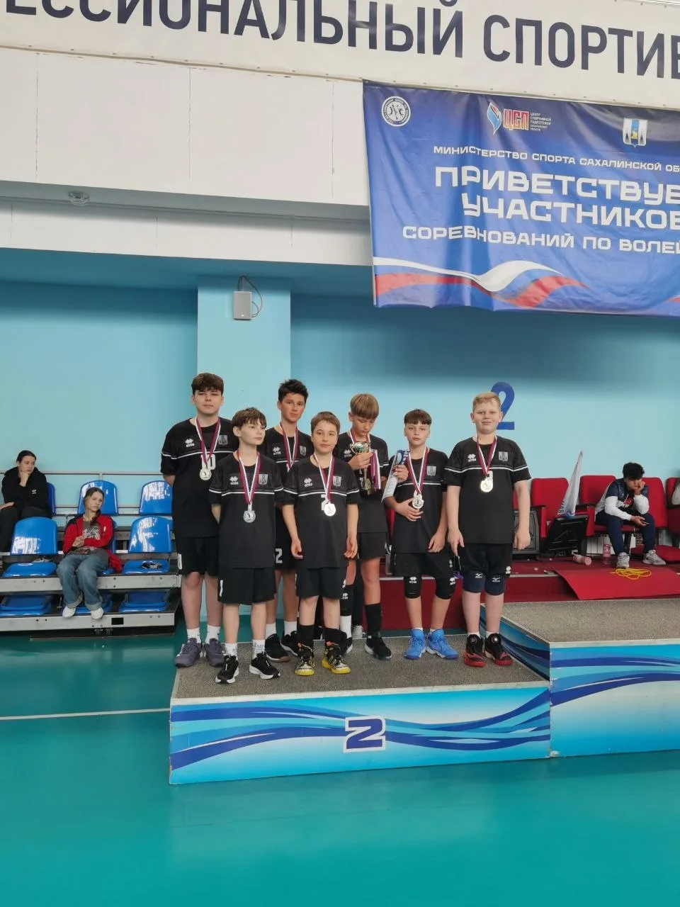 🏐 Спортивные победы: наши спортсмены не перестают радовать!  С 3 по 5 апреля в спортивной школе по в