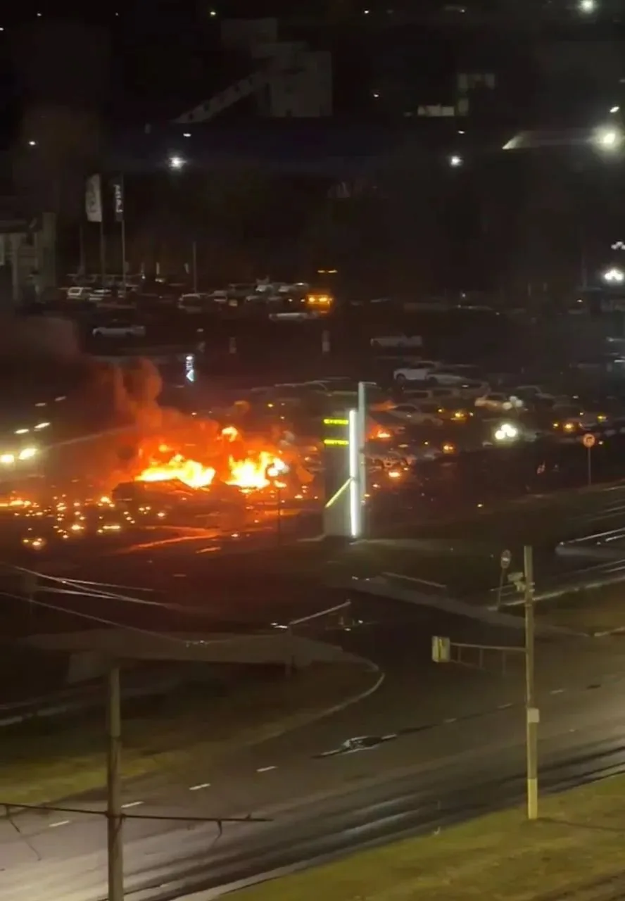 ⚠️🔥🇺🇦🇷🇺 В Курске ВСУ атаковали дилерские автомобильные центры