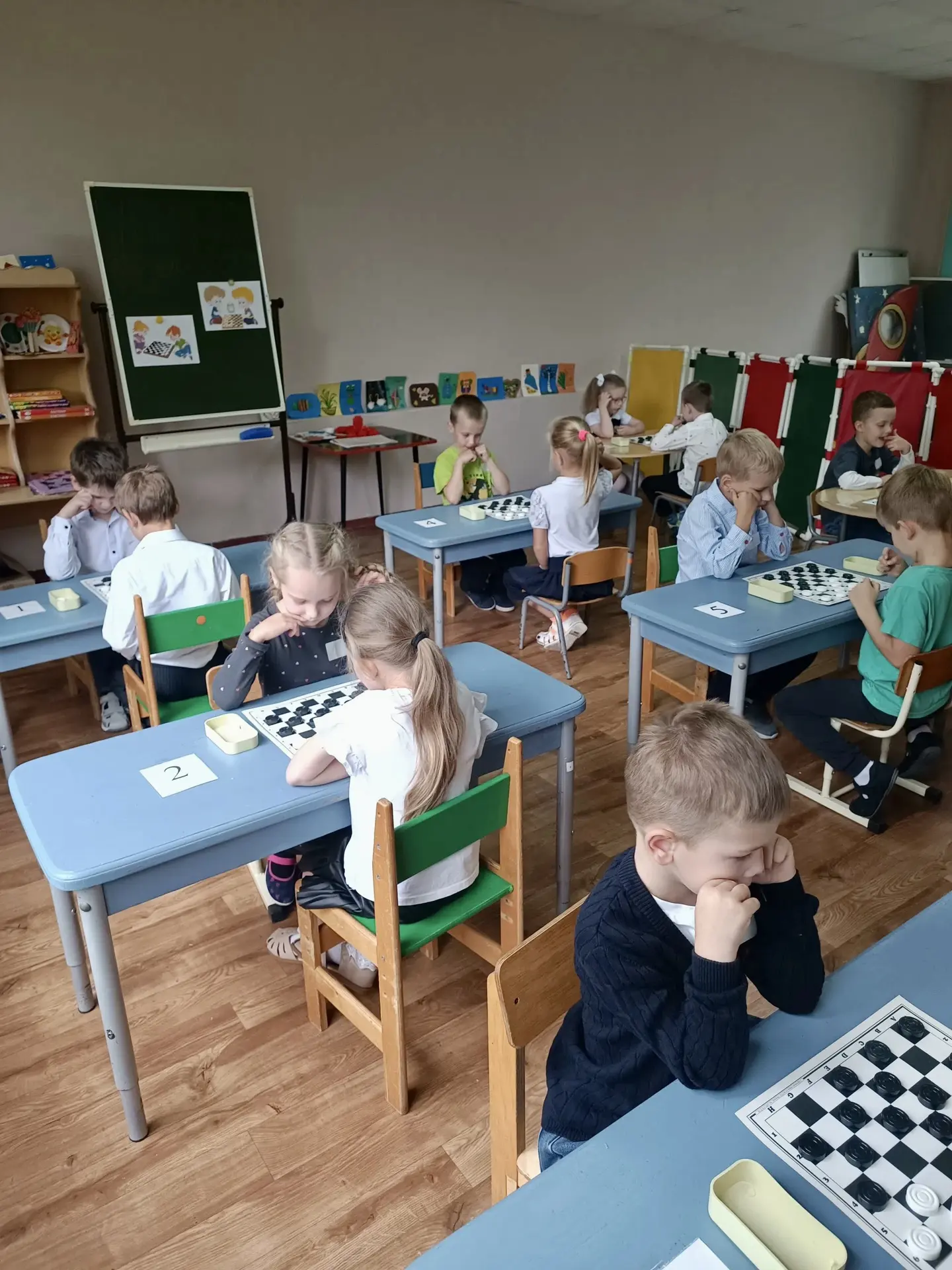 ♟️ Шашечный турнир: выбираем сильнейших
