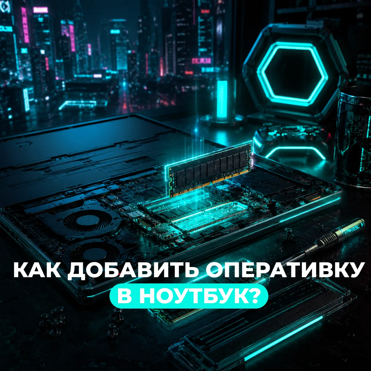 💻 Планируешь увеличить оперативную память в ноутбуке?