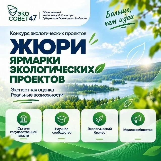 Общественный экологический совет при губернаторе Ленинградской области объявил конкурс ...