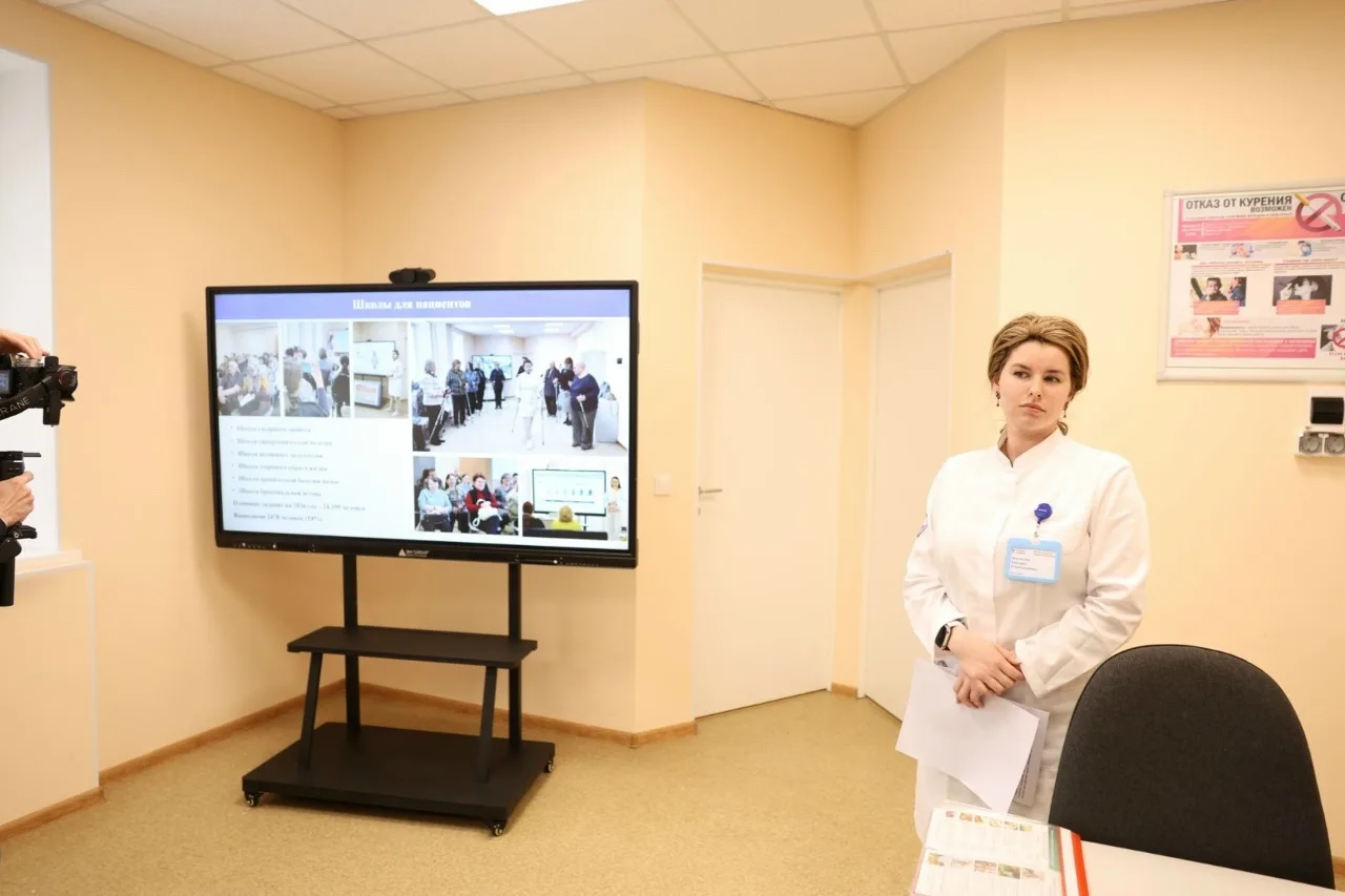📝 Министр здравоохранения России Михаил Мурашко ознакомился с работой отделения медицинской профилак