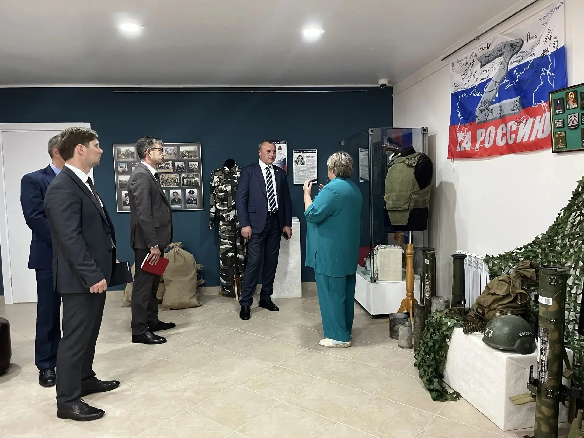 Капитально отремонтированный музей проверил депутат Госдумы Олег Димов. Работы проводились в рамках 