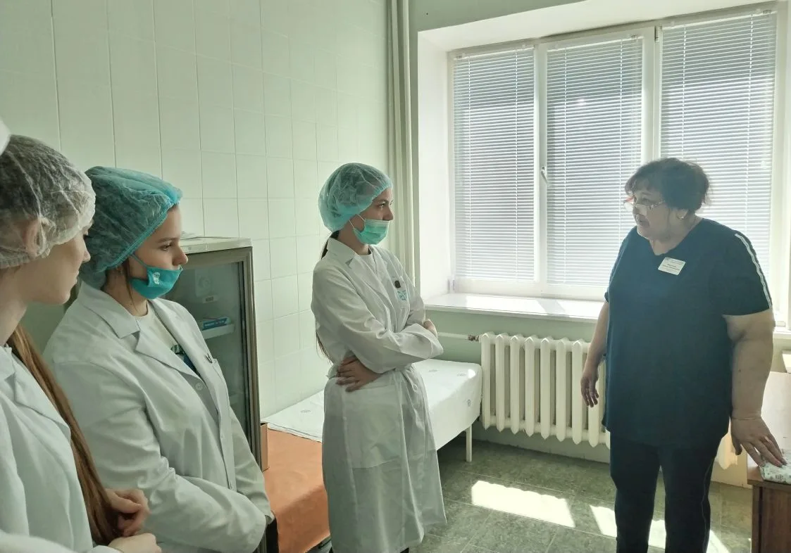 Для обучающихся 10 «М» класса было проведено занятие по дисциплине «Младшая медицинская сестра👩‍⚕️ п