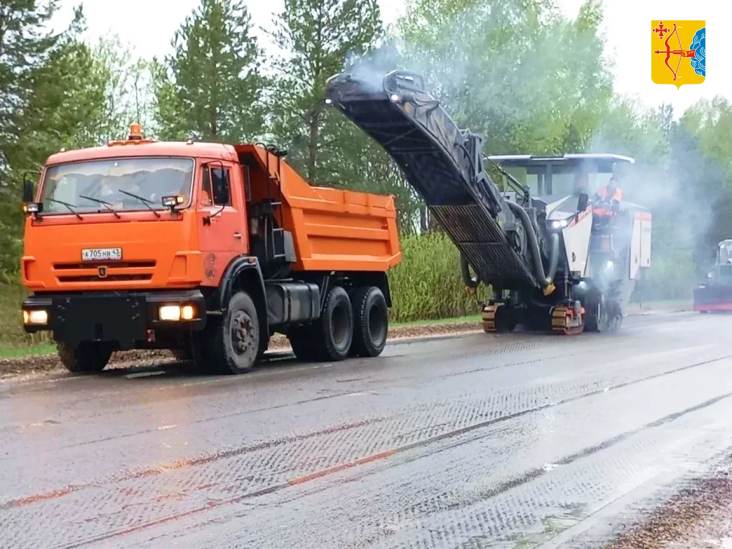 🚜 Стартовал ремонт участка дороги Яранск — Кикнур — граница Нижегородской области в рамках нацпроект