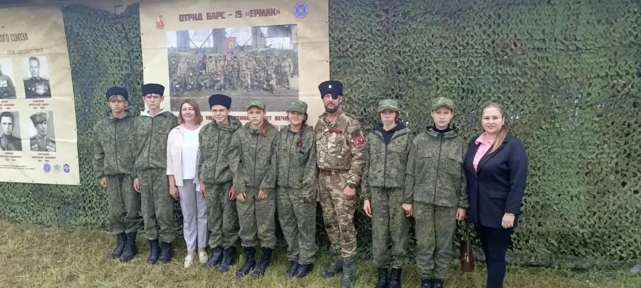 Наши «Волжане» на слёте казачьей молодежи Ульяновской области в «Братине»!