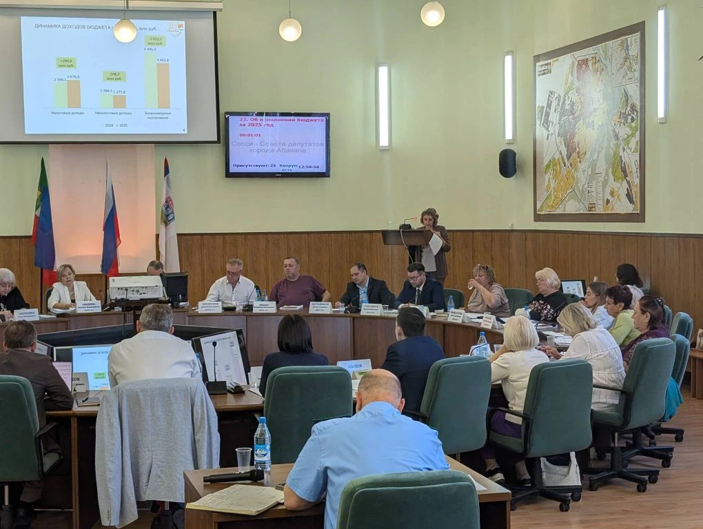 Вчера состоялась сессия Совета депутатов города Абакана, где
