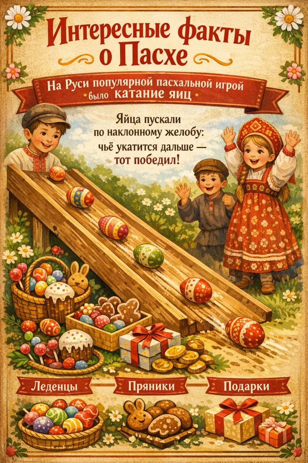 Поздравляем всех наших подписчиков с Великой Пасхой!  Делимся интересными фактами о Пасхе, читайте в