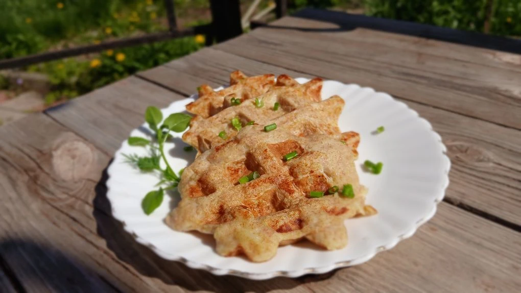 ПП - вафли кабачковые😋