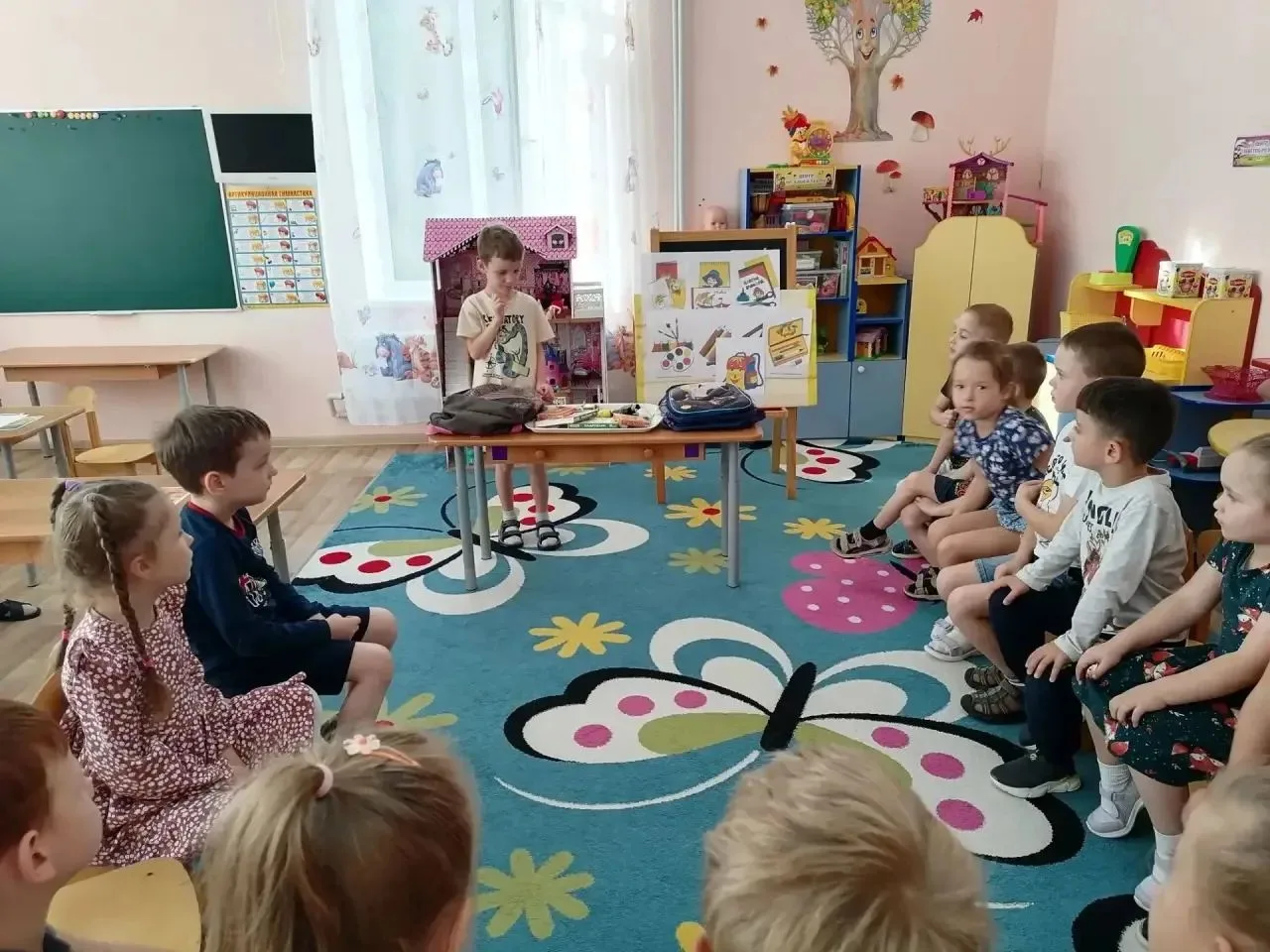 В рамках реализации проекта "Предшкола: стандарт детского сада" на тематической неделе ...