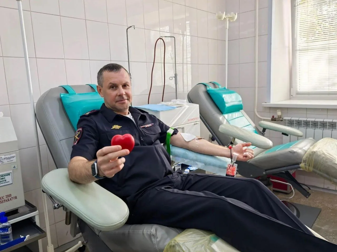 Минусинские полицейские приняли участие во Всемирном дне сердца
