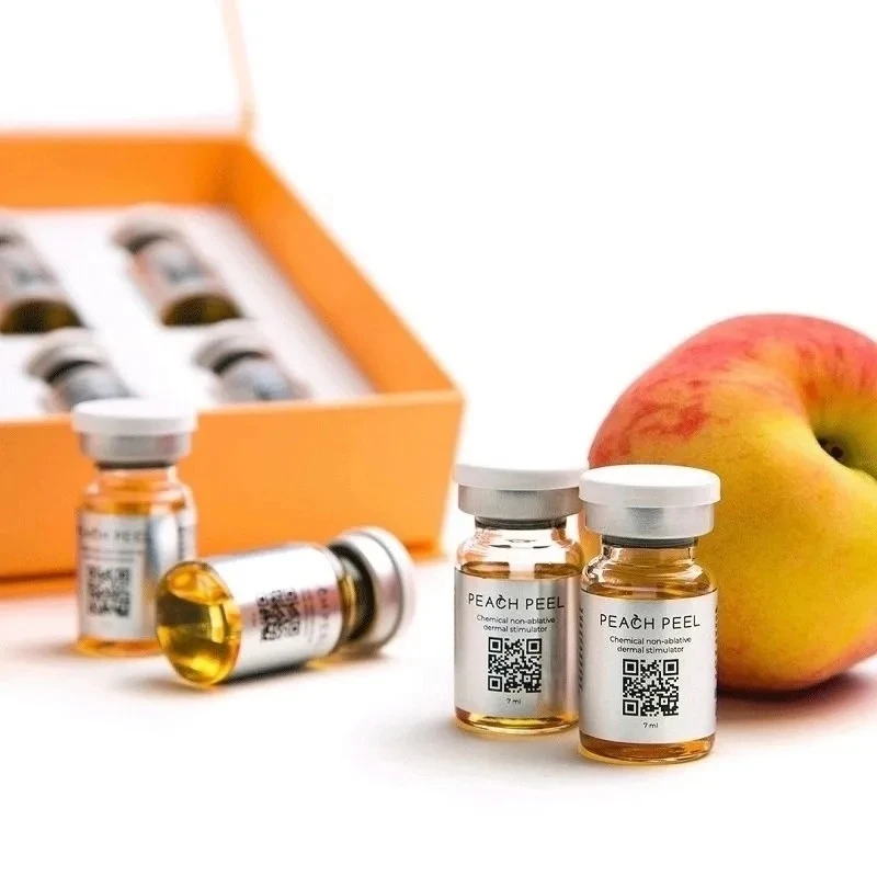 🌠Peach Peel — это всесезонный, гидролипидный пилинг с эффектом биорепарации кожи.