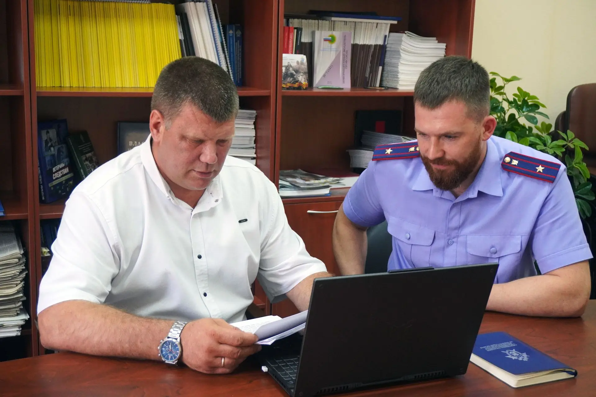 ✅В следственном управлении Следственного комитета России по Пермскому краю проведен онл...