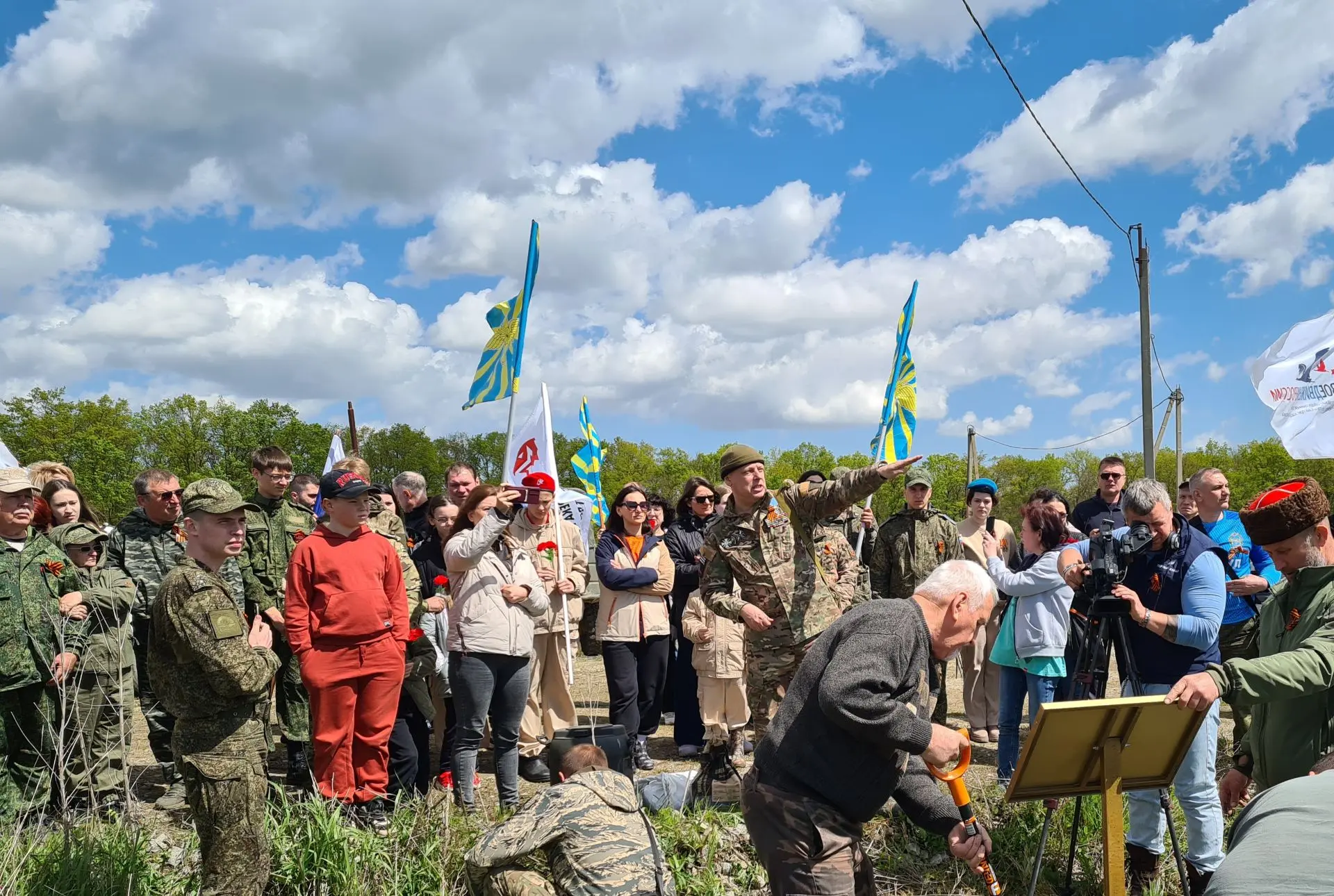 В Краснодарском крае увековечили память советских летчиков времен Великой Отечественной войны    В А