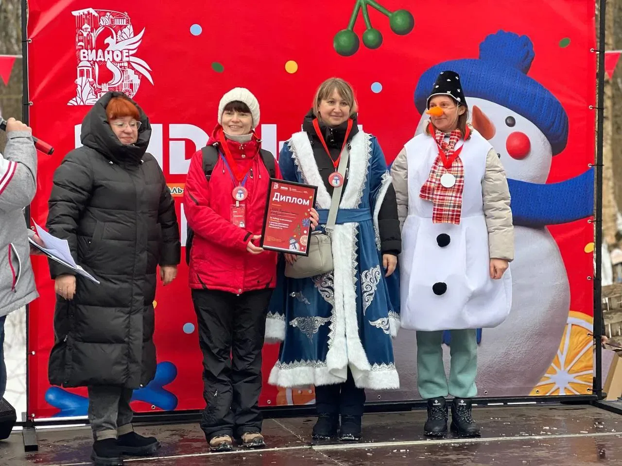 ☃️ 14 февраля в Ленинском городском округе прошёл самый весёлый и по-настоящему снежный фестиваль «В