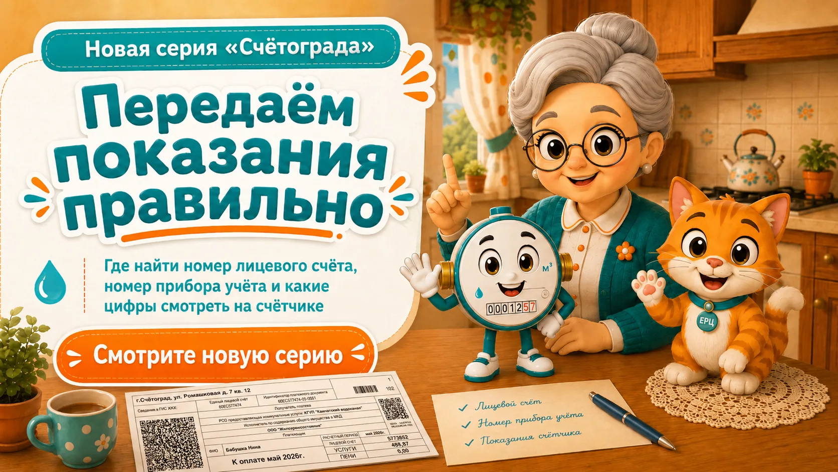 «Счётоград» — «Передаём показания правильно»🏠