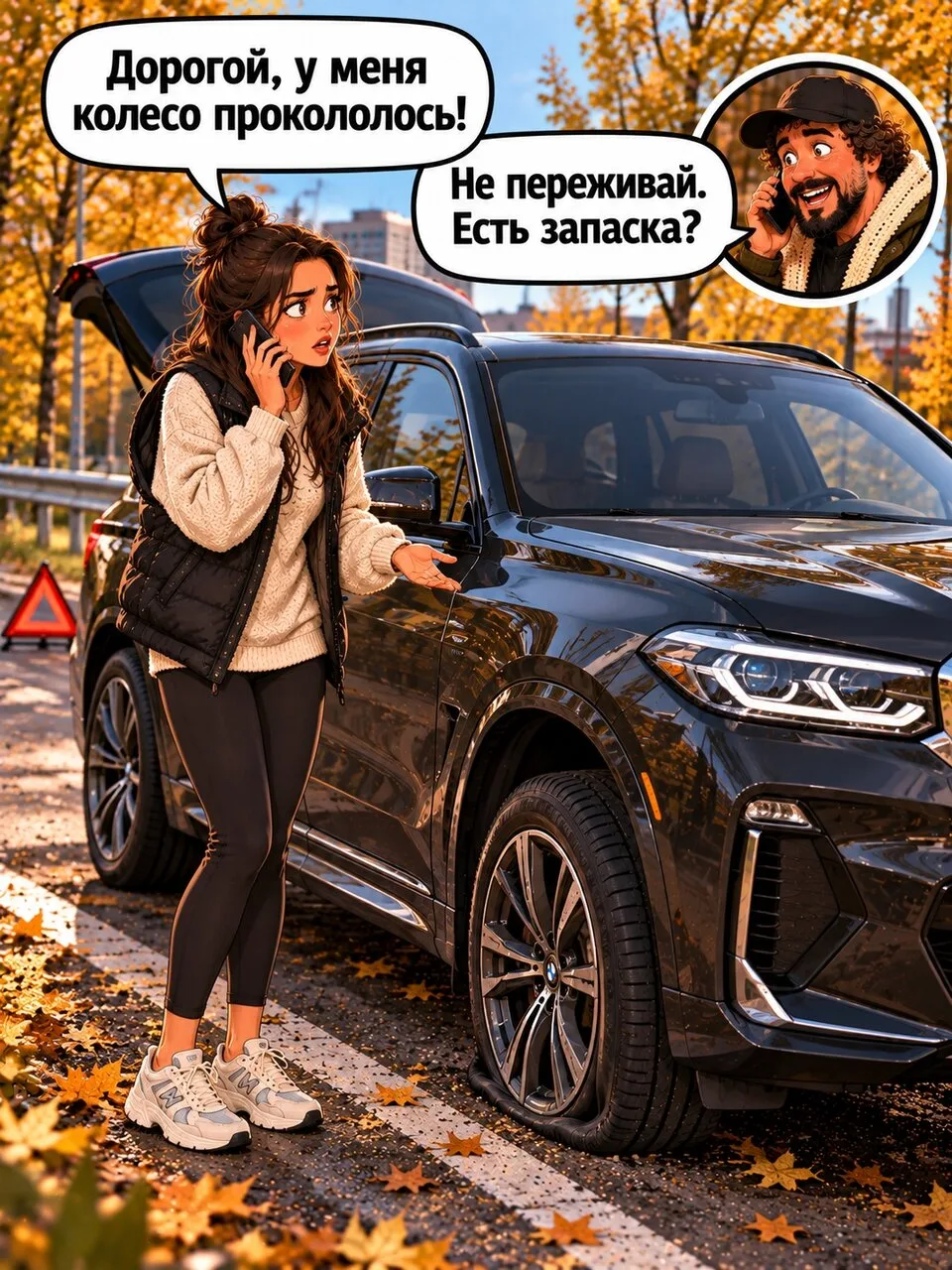 Прокол — не беда, если под рукой запасное колесо, домкрат и ключ. Главное — понять, что...