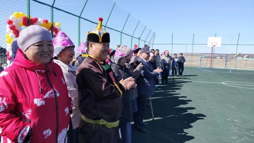 🔥 В селе Домна произошло ещё одно хорошее событие — торжественно открыта современная универсальная с
