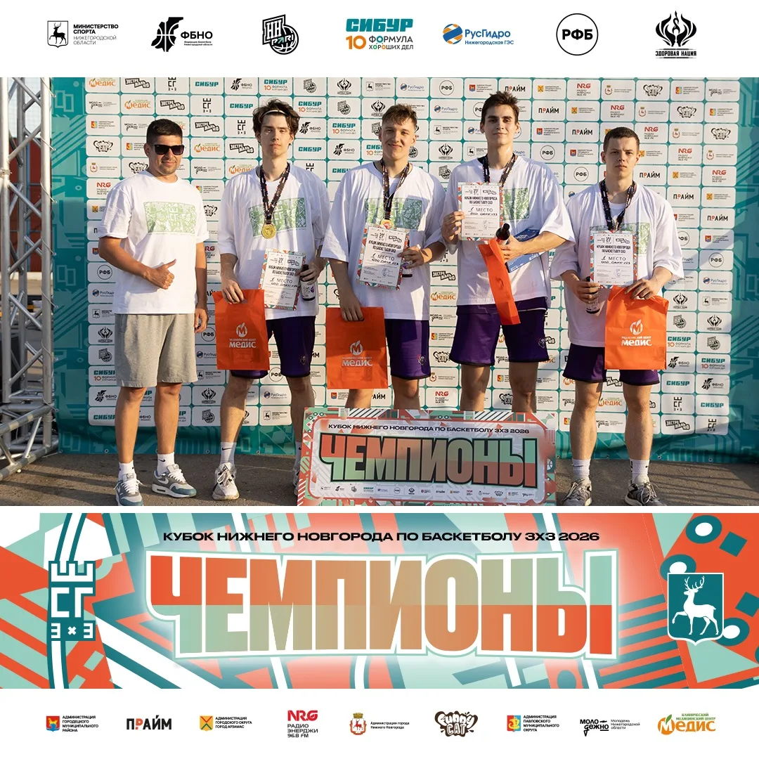 🏆 Поздравляем победителей и призёров «Кубка Нижнего Новгорода 2026»!