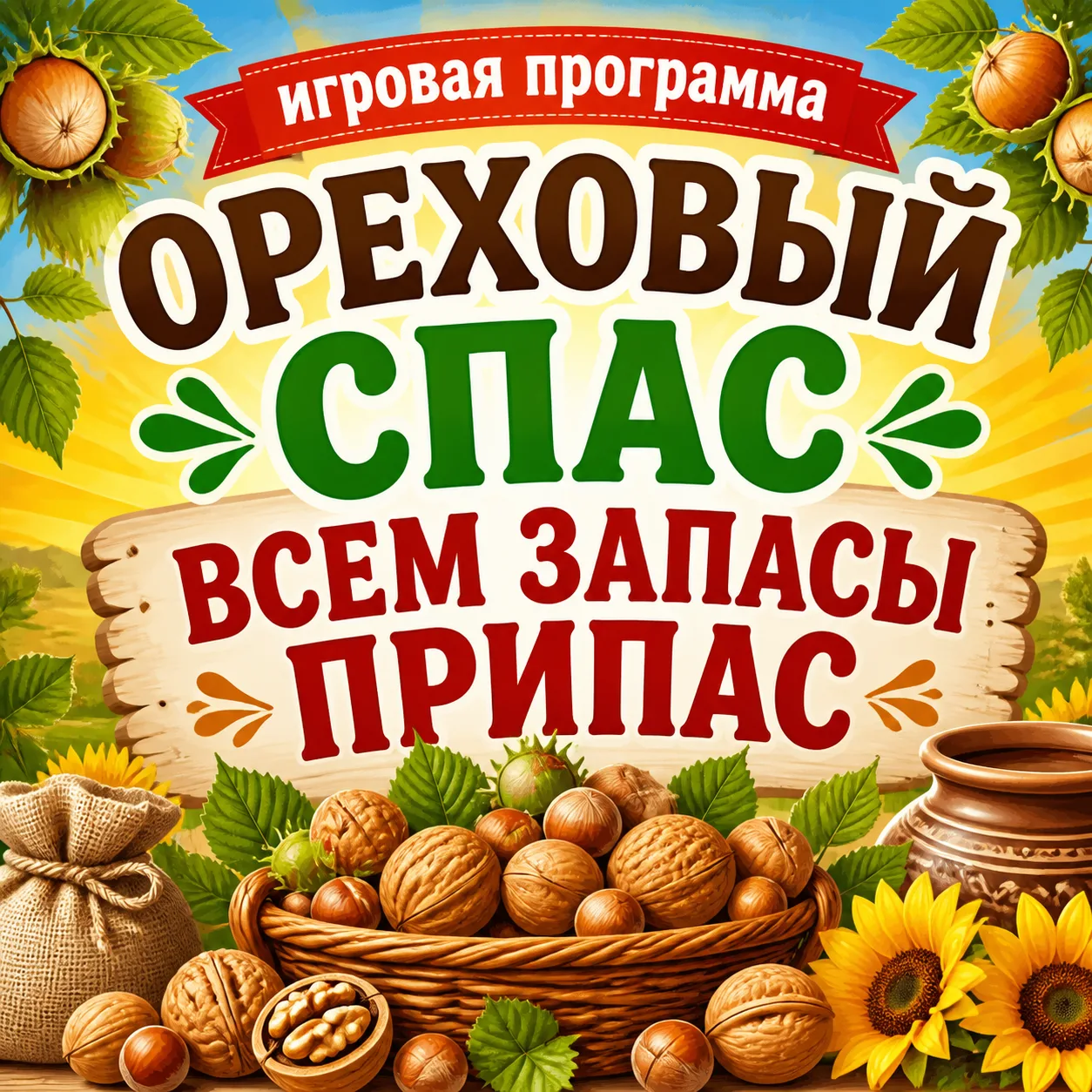 Третий Спас — хлеба и тепла припас! 🍞🌳