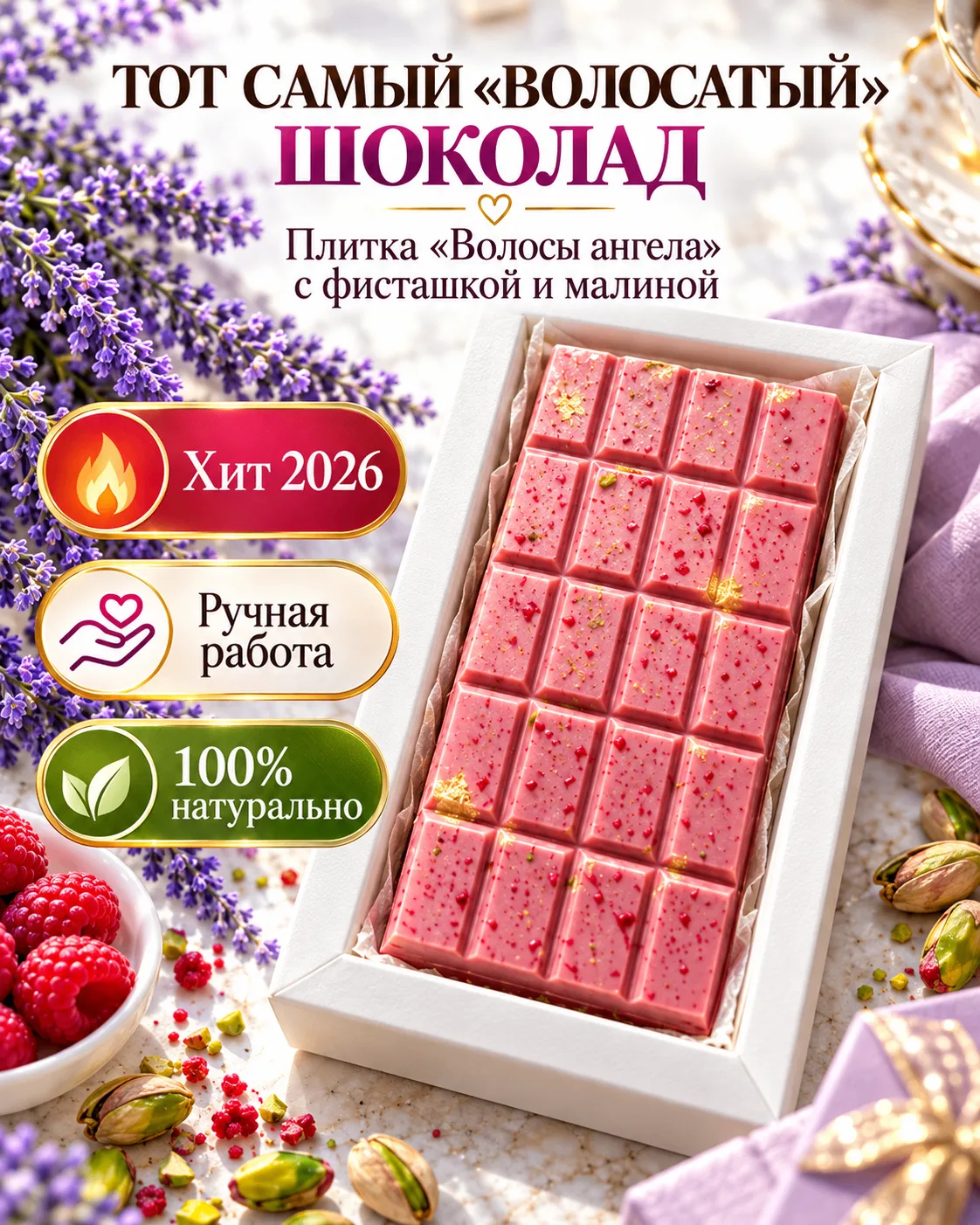 Шоколад с волосами? 😳 Модный тренд 2026!
