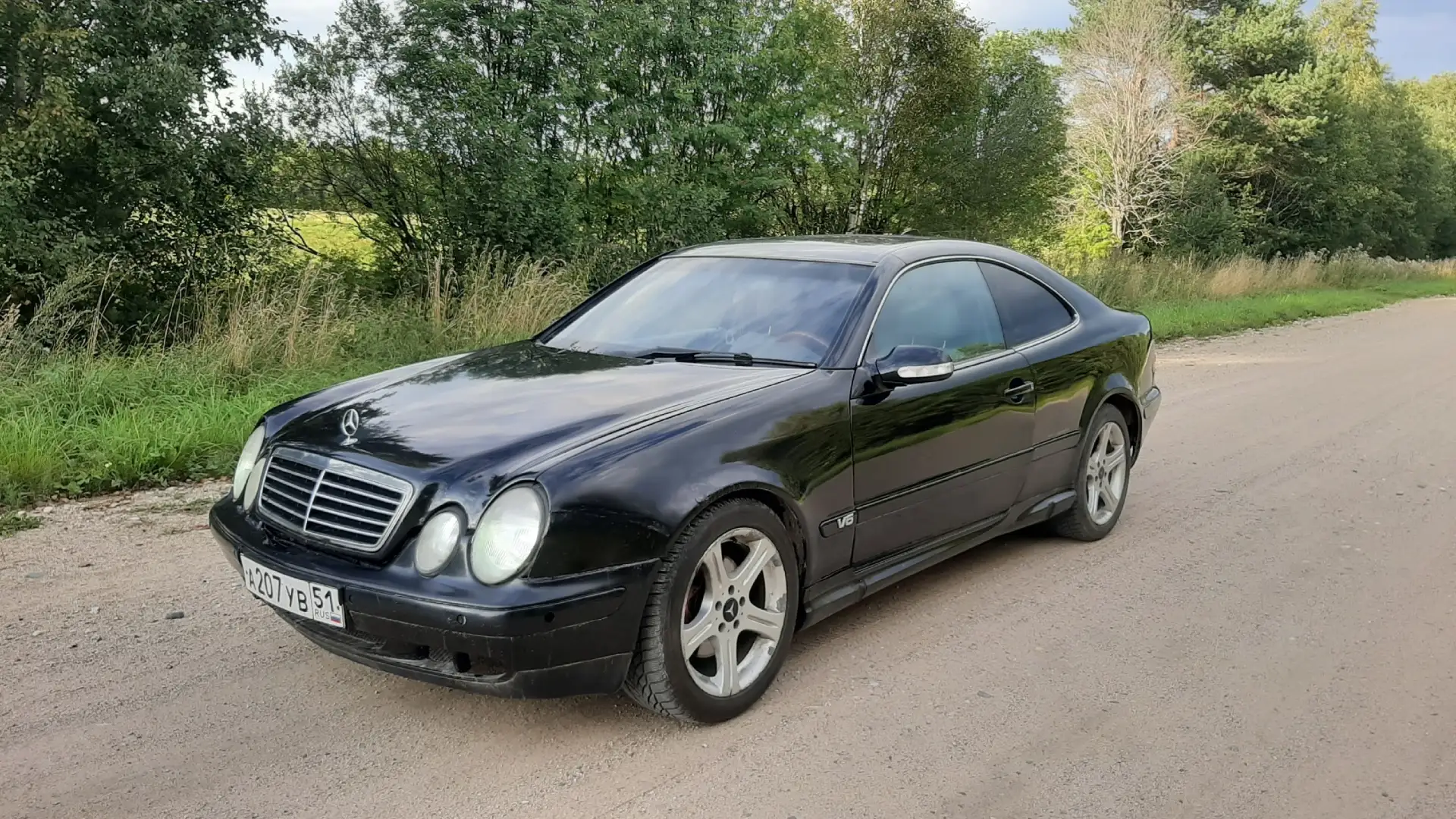 Mercedes Clk w208, рестайлинг, 2001 г.в. Приехал на нём с Мурманска, без проблем. Двига...