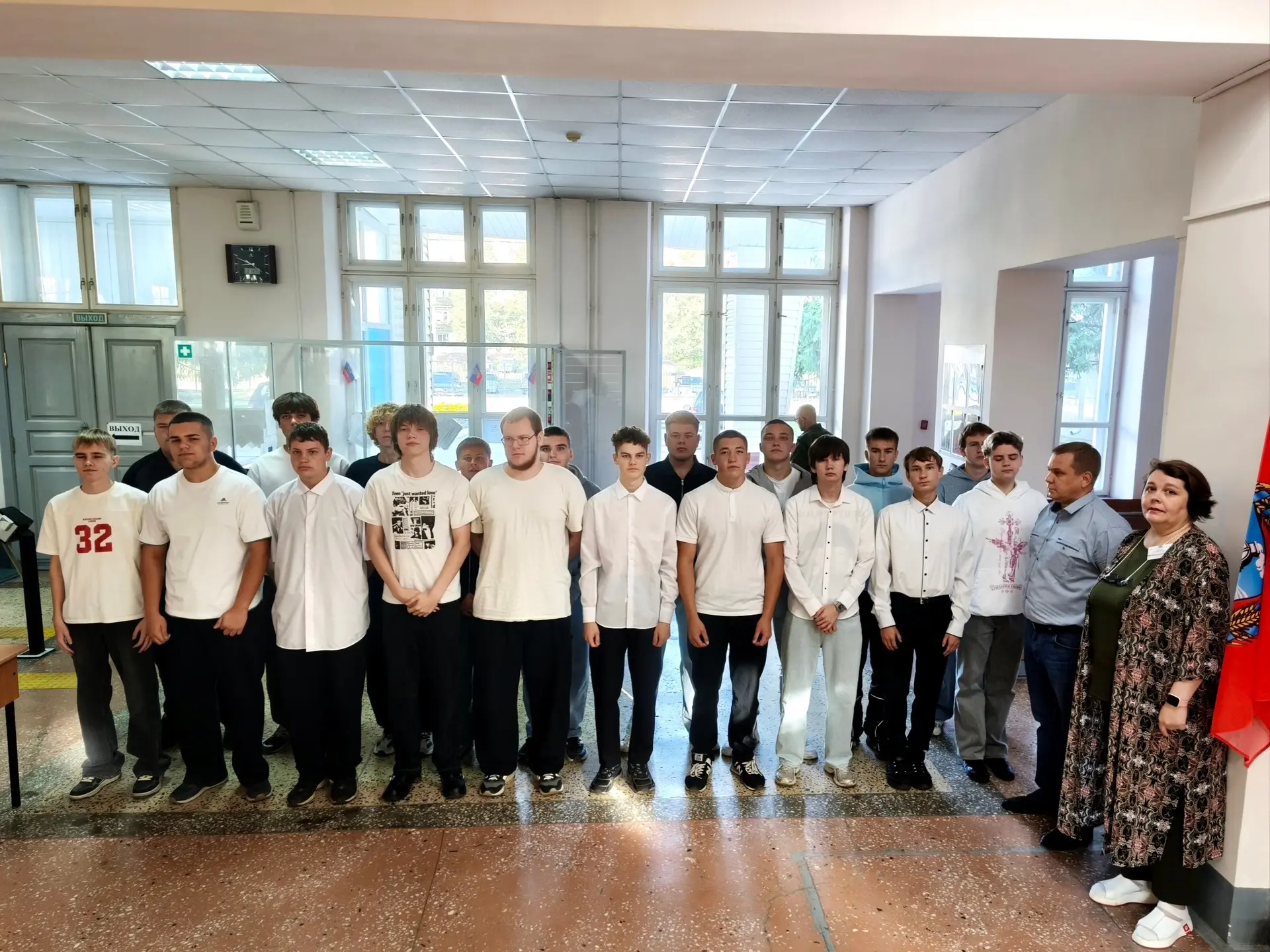 💬«Разговоры о важном» в 1 учебном корпусе.