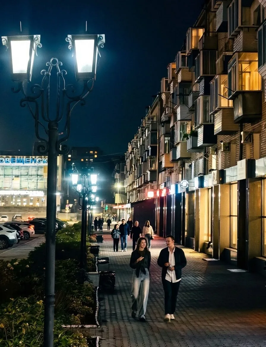 Огни ночного города 🌃
