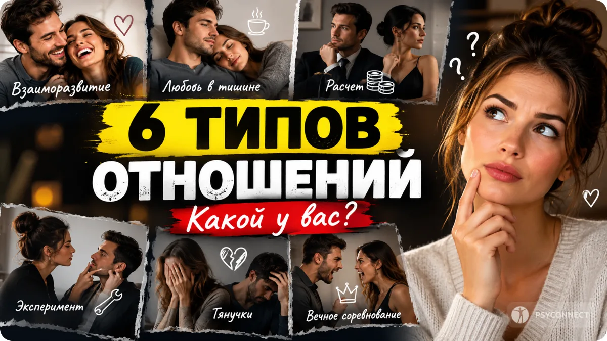 6 типов отношений. Какой у вас?