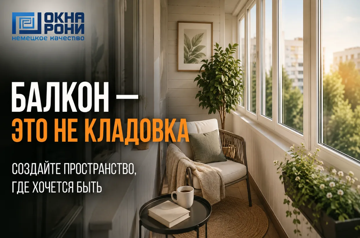 🪴 Балкон - это не кладовка. И никогда ей не был.