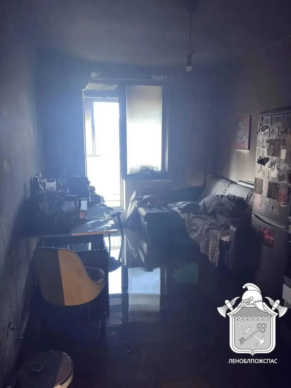 В Кудрово при пожаре в квартире на 11-м этаже спасли 18 человек. Ещё 20 жильцов, включая пятерых дет