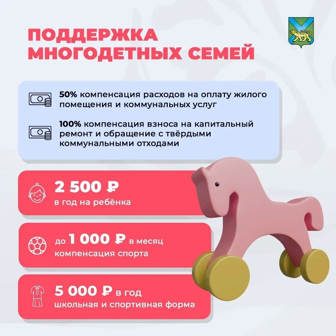 👩‍🍼 Как не пропустить поддержку, которая положена вашей семье?

📚В Приморье действует 34 меры под