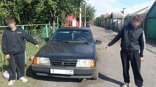 В Воронеже подростки угнали незапертый ВАЗ, чтобы покататься
