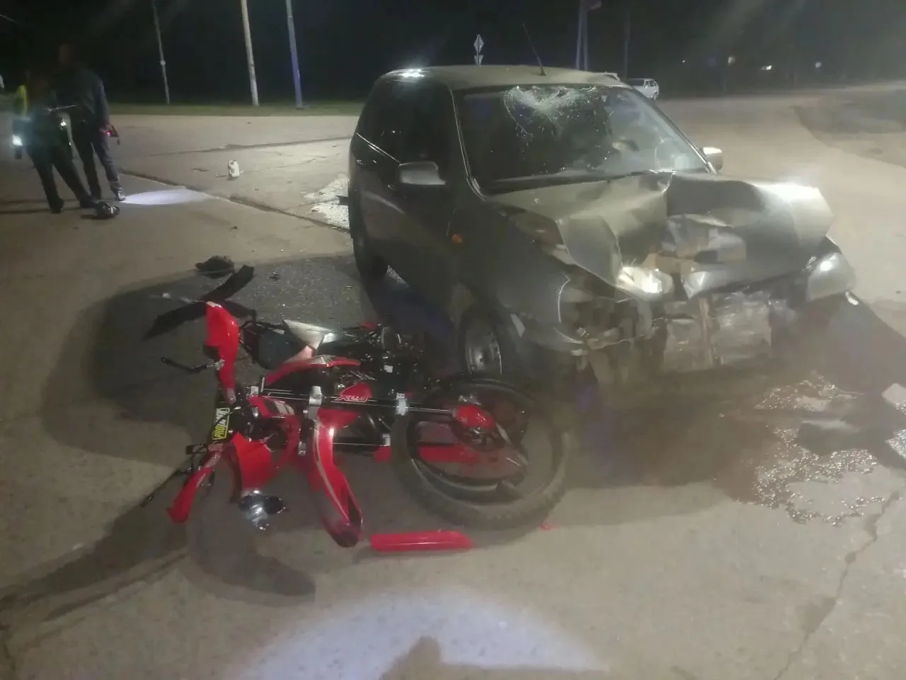 🏍️Жёсткое мотодтп в Знаменском округе