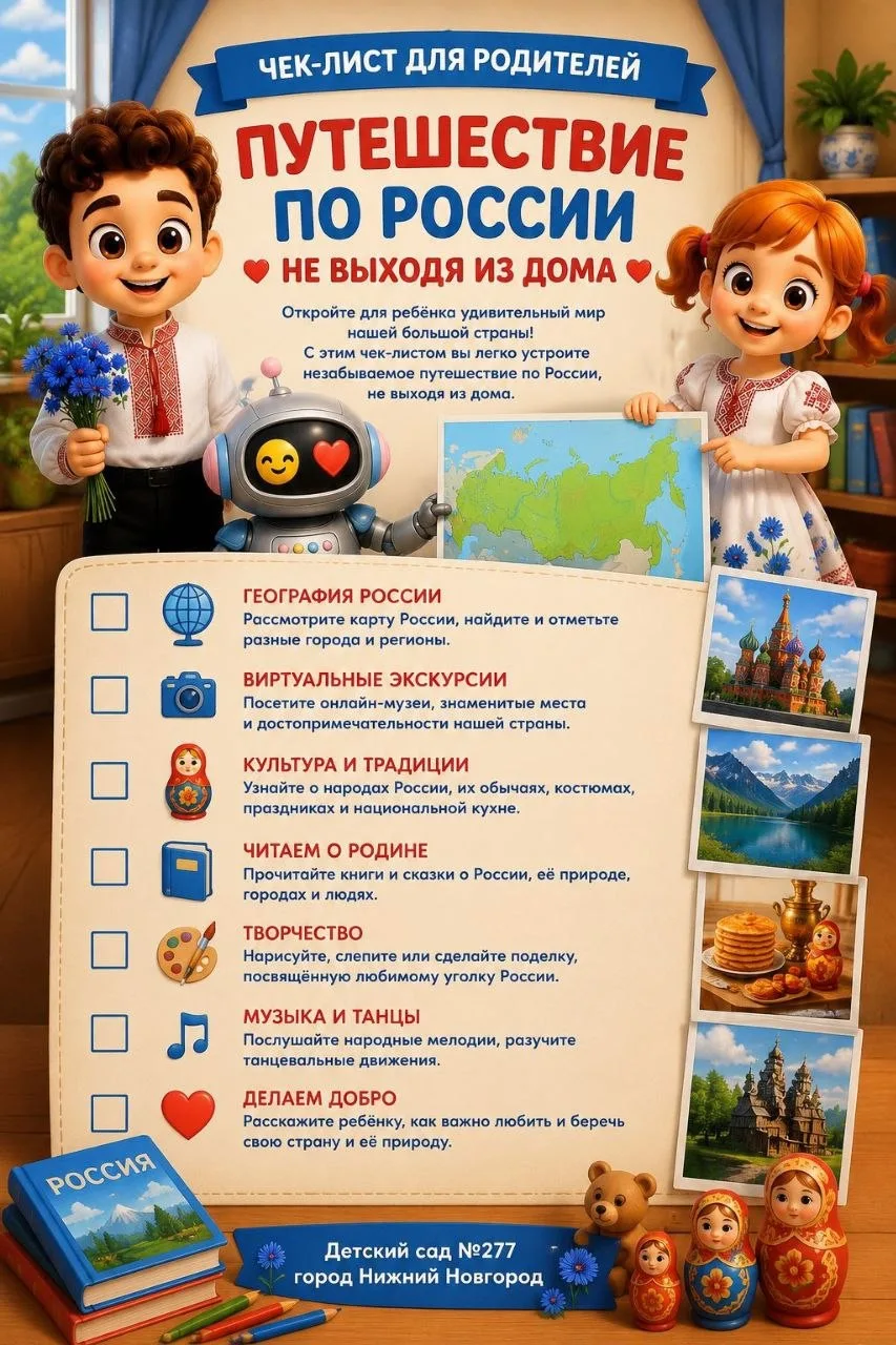 🌍✨ «Путешествие по России не выходя из дома» — пристегните ремни, мы взлетаем! ✈️